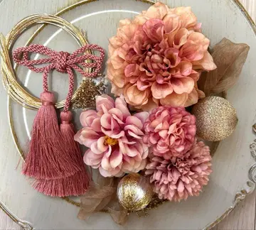 성인식 졸업식 시치고산 사전 촬영 머리 장식