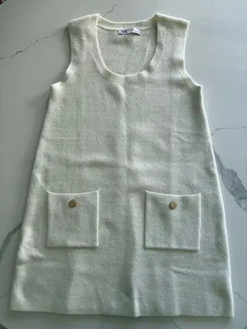 ZARA 새상품 미사용품 니트 미니 원피스