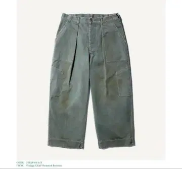 아프레쎄 25SS 빈티지 USAF 헤밍 바텀즈