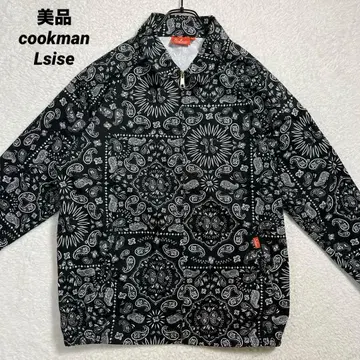 새상품급 cookman 페이즐리 무늬 딜리버리 자켓 집업