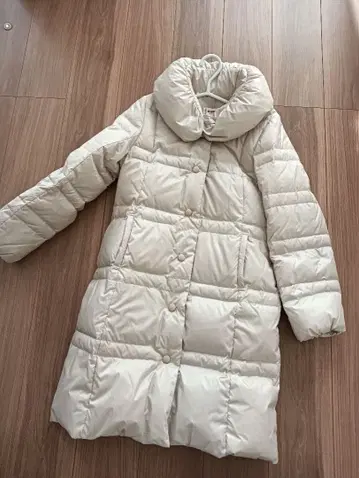 메르시보쿠 베이지 다운 자켓