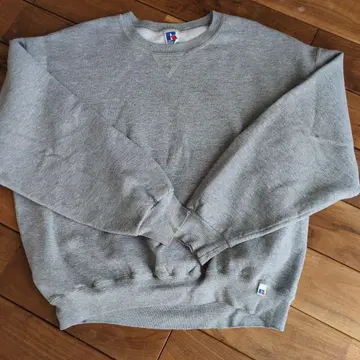 Russell 그레이 크루넥 트레이닝복