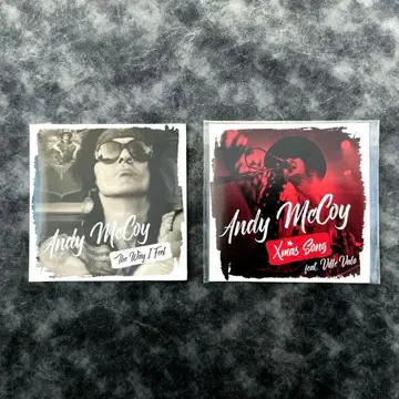 Andy McCoy 앤디 마코이 CD 2장 세트 EP 싱글