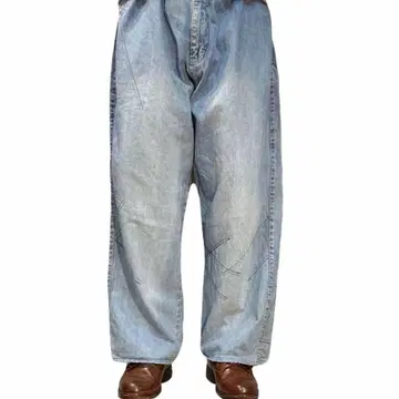 USA 구제 의류 데님 팬츠 ENYCE 에니체 배기 B계 와이드 Y2K