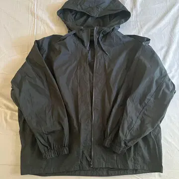 유니클로 유 후디드 블루종 XXL 블랙 새상품급 블랙