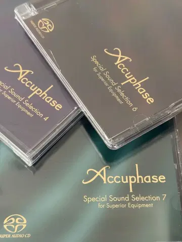 Accuphase Special Sound Selection 3장 세트