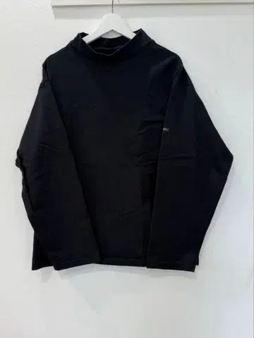 outil toricot 모크넥 바스크 셔츠 블랙 size 2