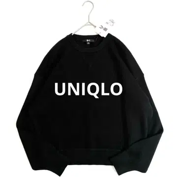 새상품 유니클로 UNIQLO 스무스 코튼 크루넥 스웨터 니트