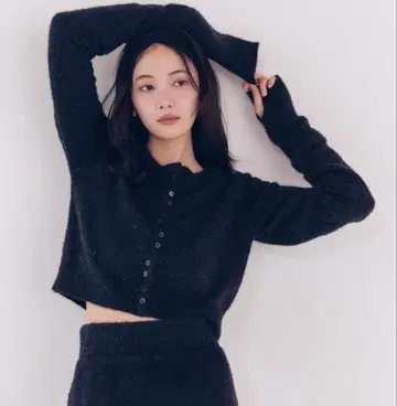 andequal GLITTER LONG SLEEVE CARDIGAN