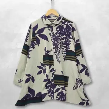 토피즈 JOTARO SAITO 콜라보 드레이프감 오버 블라우스 셔츠