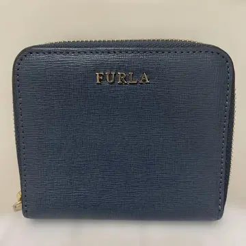 FURLA 네이비 접이식 지갑