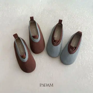 PADAM / latte flat shoes / 22.5 B.brown