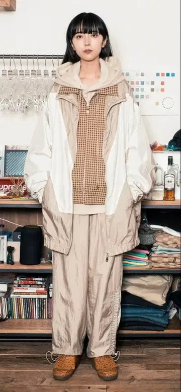 neonsign 마이너리티 트랙 팬츠