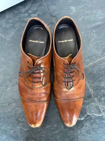 madras 가죽 신발 25.5cm