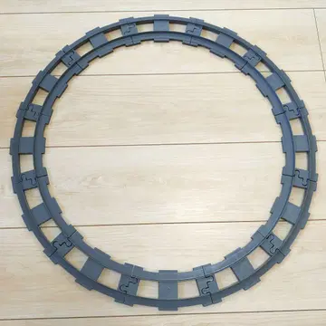 레고 듀플로 곡선 레일 12개 세트 그레이