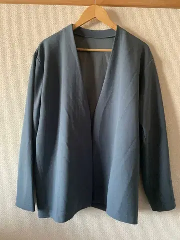 tk. 다케오 키쿠치 노카라 자켓 M 블루