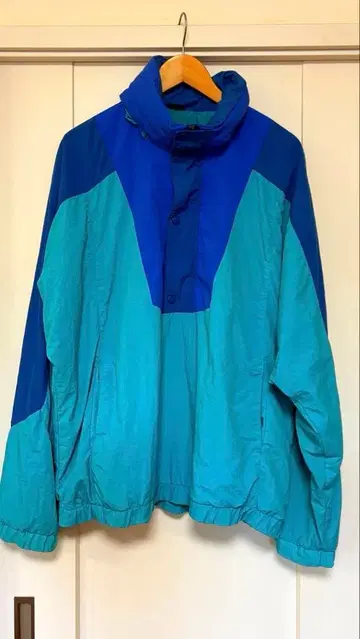 90s Eddie Bauer 후드 부착 나일론 자켓 XL