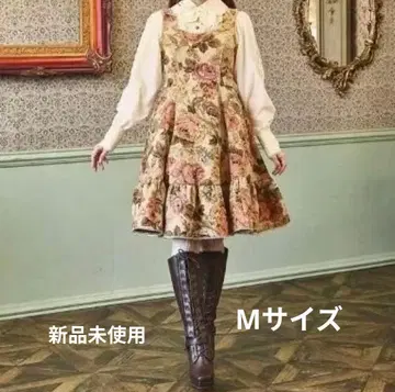 시마무라 쿠루미 오버롤 스커트 M 사이즈 미사용 새상품