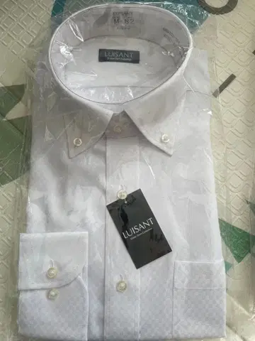 LUISANT M 사이즈 화이트 와이셔츠 3매 세트
