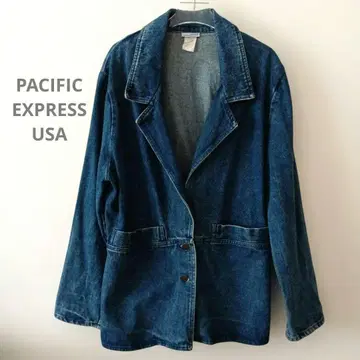 새상품급 PACIFIC EXPRESS USA 제 다크 데님 자켓