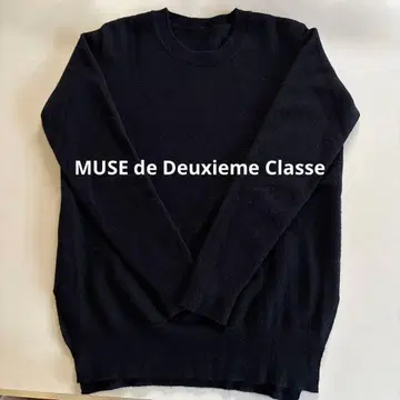 [일본제] MUSE de Deuxieme Classe 크루넥 스웨터