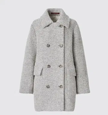 COMPTOIR DES COTONNIERS 헤링본 코트