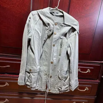 SLY 후드 부착 그레이 자켓 M 사이즈