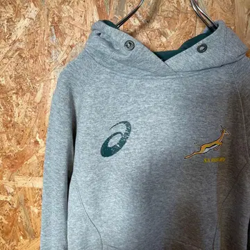 AE9329 ASICS 후드티 그레이 여성용 XS 60