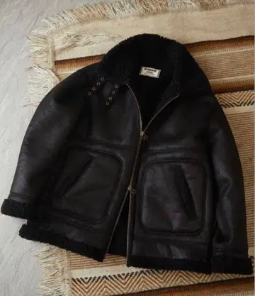 맥그리거 드리즐러 페이크 무스탕 자켓 L 사이즈