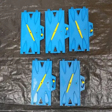 프라레일 복선 포인트 레일 복선 크로스 레일 세척 완료