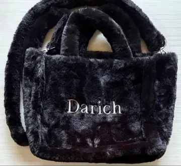 Darich FLUFFY BAG BLACK ver. 복슬복슬 숄더백