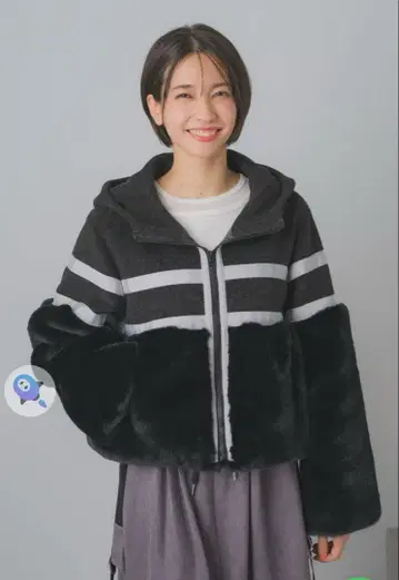 가레나 라인 보아 코트 70052-6111