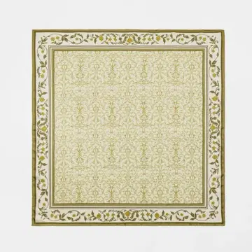 eaphi INDIA PATTERN SATIN SCARF