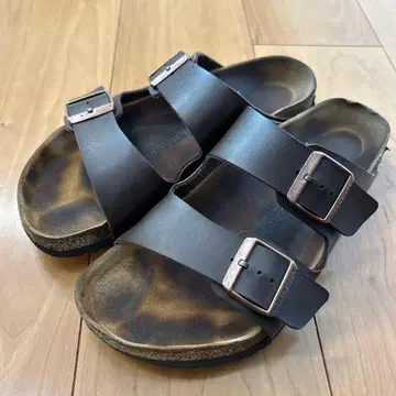 BIRKENSTOCK 브라운 샌들 41 남성용 26.5cm