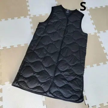 [ 새상품급 ] 유니클로 울트라 라이트 다운 롱 베스트 S 2way