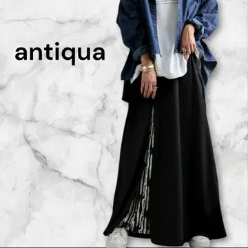 antiqua 안티카 도킹 슬릿 스커트