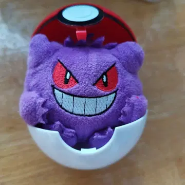 팬텀 봉제 인형 포켓몬 볼 포함