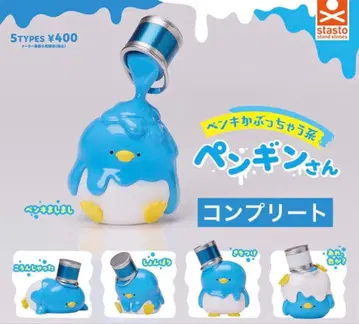 새상품 펭귄이 페인트 뒤집어쓰는 계열 펭귄 씨 우인 가챠 컴플리트