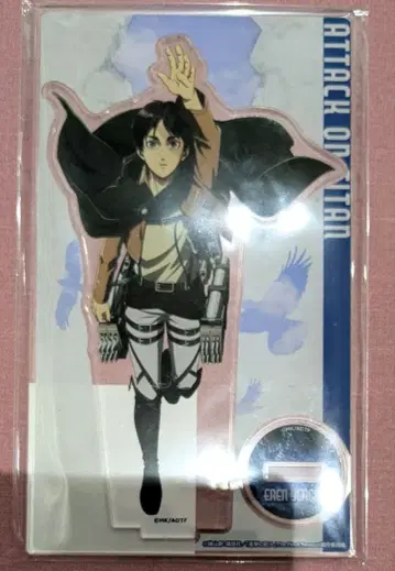 진격의 거인 엘렌 아크릴 스탠드 가라오케의 철인 카라테츠 콜라보