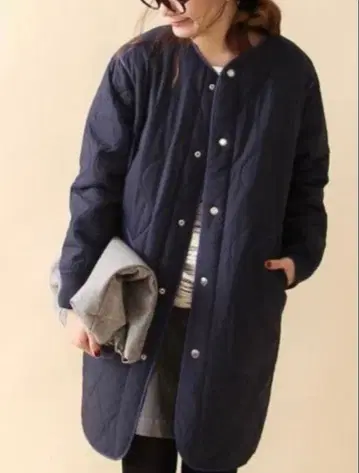 코엔 노카라 퀼팅 자켓 M