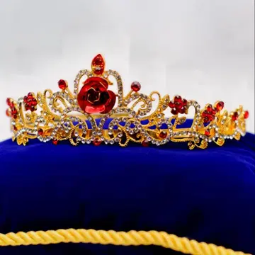 디즈니 공식 미녀와 야수 티아라