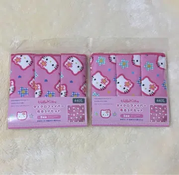 [ 최저가 ] 헬로키티 극세사 행주 카오하나 3개 세트 와츠