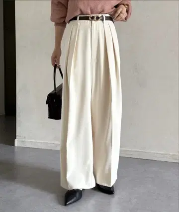 더본 2턱 슬랙스