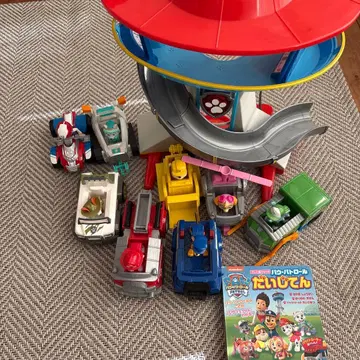 퍼피 구조대 차량 세트 퍼피 스테이션