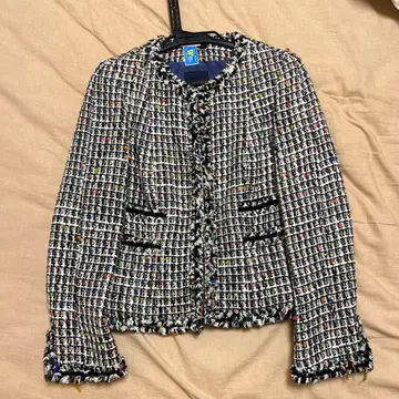 TOMORROWLAND 믹스 트위드 자켓 38