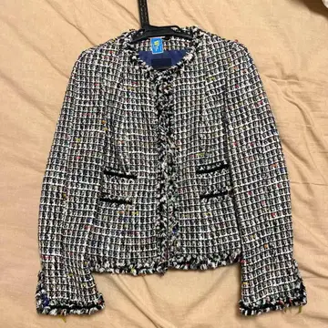 TOMORROWLAND 믹스 트위드 자켓 38