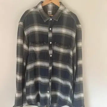 론 허먼 체크 무늬 플란넬 셔츠