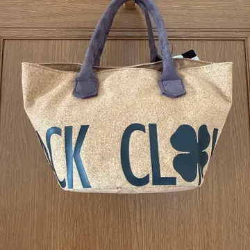 베이지 코르크풍 토트백