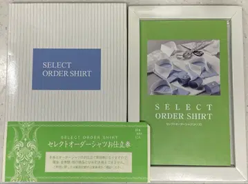 미츠코시 이세탄 셀렉트 오더 셔츠 맞춤권 22A