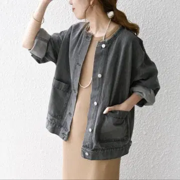 SHIPS any: 노카라 데님 블루종 [SHIPSany DENIM]